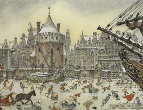 Kerstkaart Amsterdam